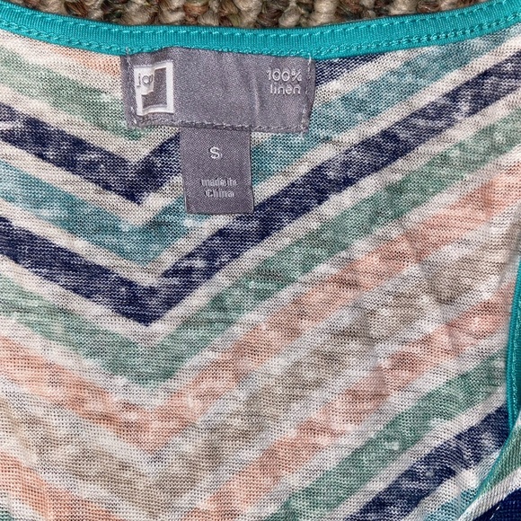 JCP stripped tank top - Picture 2 of 2
